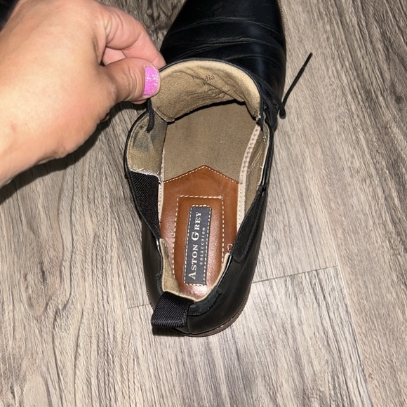 Aston Gray size 12 Mens shoes - Picture 5 of 9